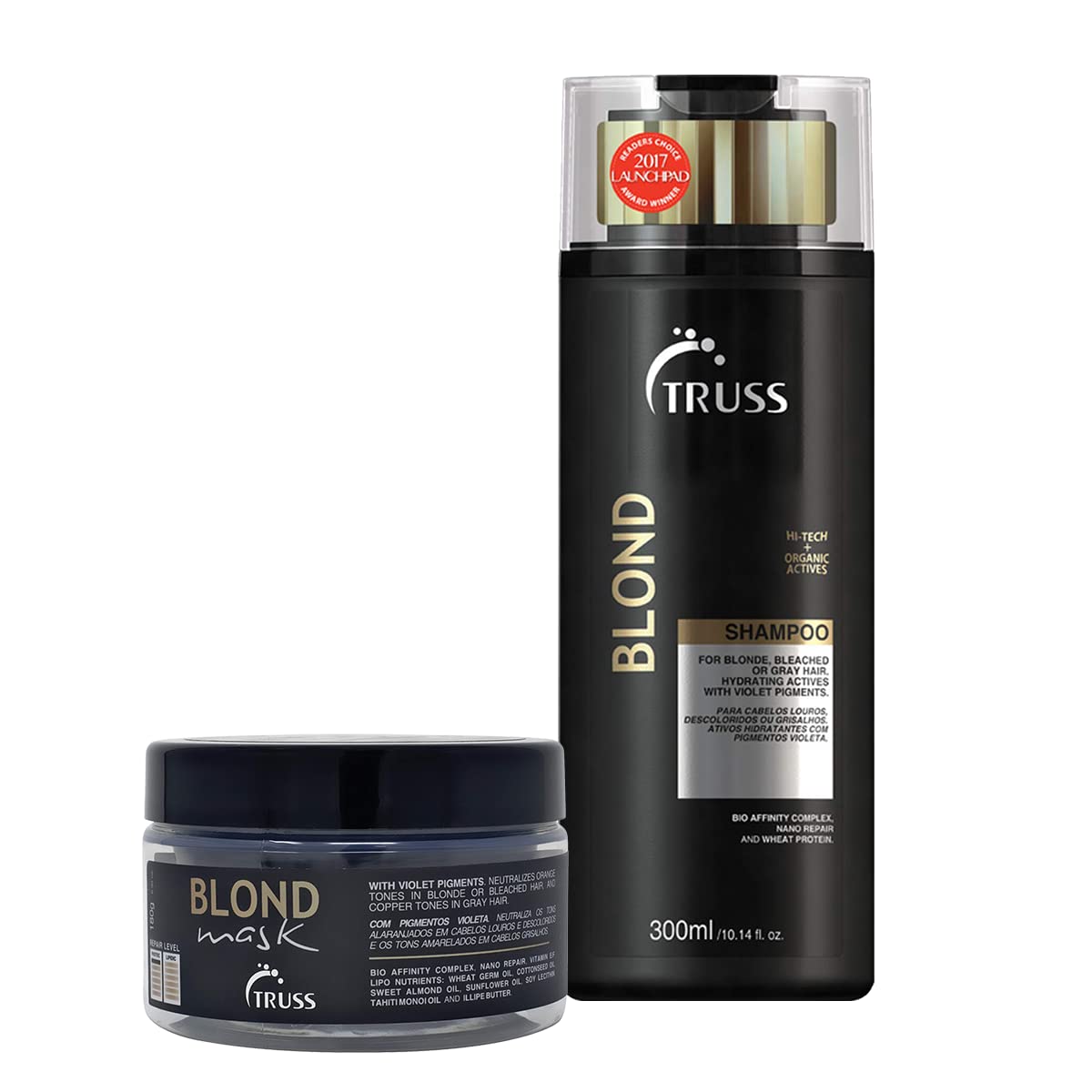 Truss Blond Mask Bundle With Blond Conditioner With Violet Pigment