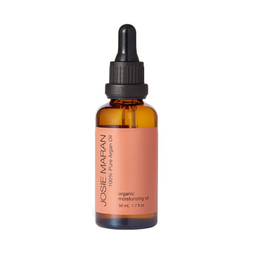 Josie Maran Argan Oil For Hair & Skin - Pure Organic Argan Oil Made With Vitamin E + Essential Fatty Acids For Dry Skin - Improves Elasticity & Smoothes Fine Lines (1.7 Fl Oz)