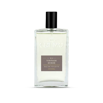 Cremo Vintage Suede (Reserve Collection) Cologne Spray, A Combination Of White Moss, Rich Amber, And Smooth Suede, 3.4 Fl Oz