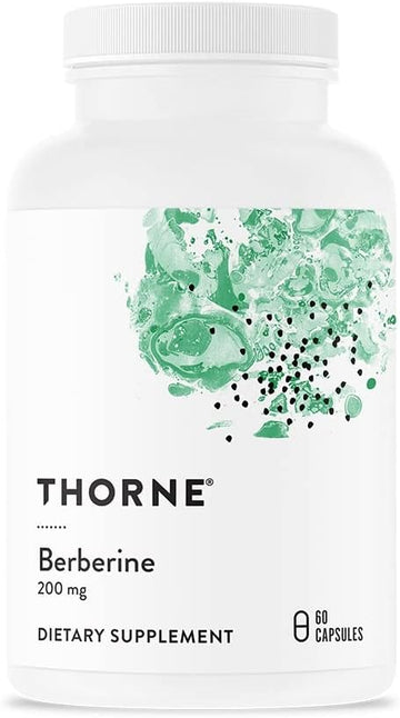 Thorne Berberine - 200 Mg (Formerly Berbercap) - Supports Heart Function, Immune System And Gut Health - 60 Capsules