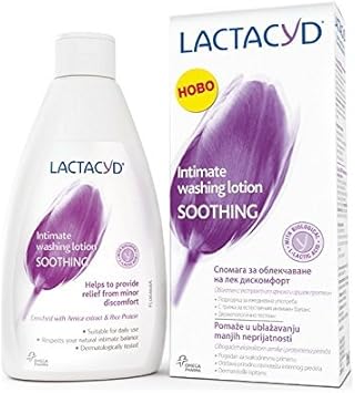 Lactacyd Soothing Feminine Wash Enriched With Rice Protein & Arnica Extract 200Ml