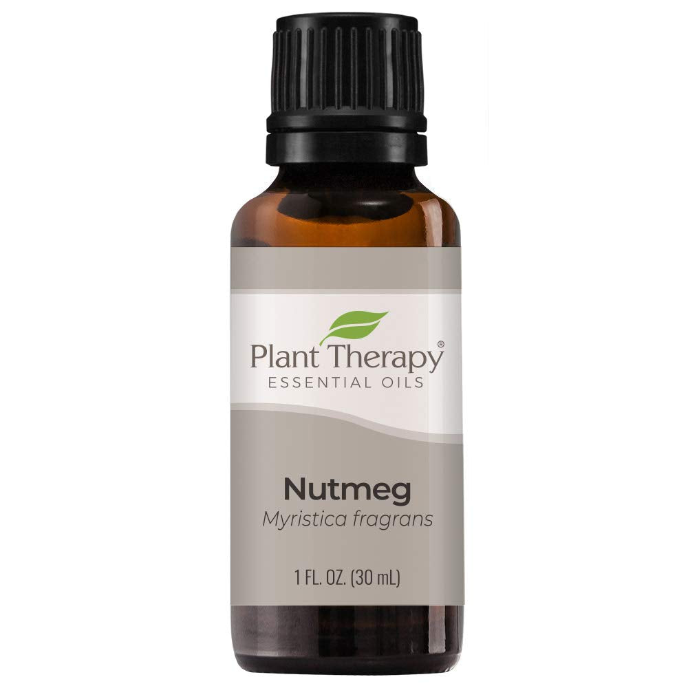 Plant Therapy Nutmeg Essential Oil 30 Ml (1 Oz) 100% Pure, Undiluted, Therapeutic Grade