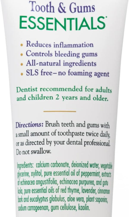 Dental Herb Company - Tooth & Gums Tonic (18 oz.) Mouthwash and Essentials Paste (Kit)