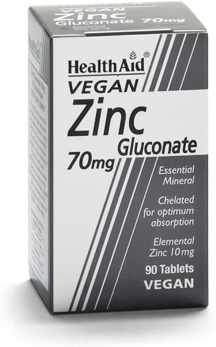 Healthaid Zinc Gluconate 70Mg - 90 Tablets