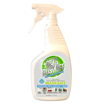 WS-RO-32 Clear Rust Off Rust and Hard Water Stain Remover, 32 oz. Spray Bottle