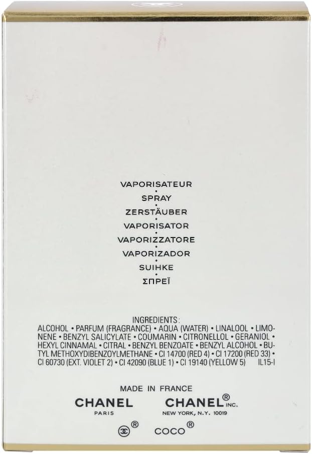 Chanel Eau De Parfum Intense -Vaporisateur Spray 50Ml