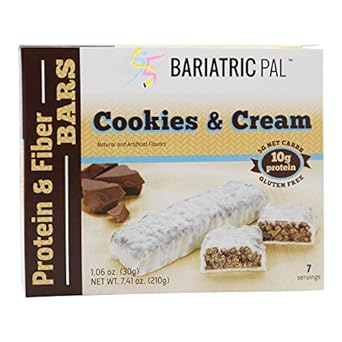 BariatricPal Divine "Lite" Protein & Fiber Bars - Cookies & Cream (1-Pack)