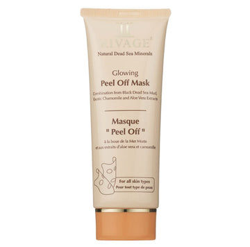 Rivage Natural Dead Sea Minerals Glowing Peel Off Mask Enhanced With Dead Sea Minerals And Chamomile And Aloe Vera Extracts Vegan Friendly, No Animal Testing, No Harsh Chemicals