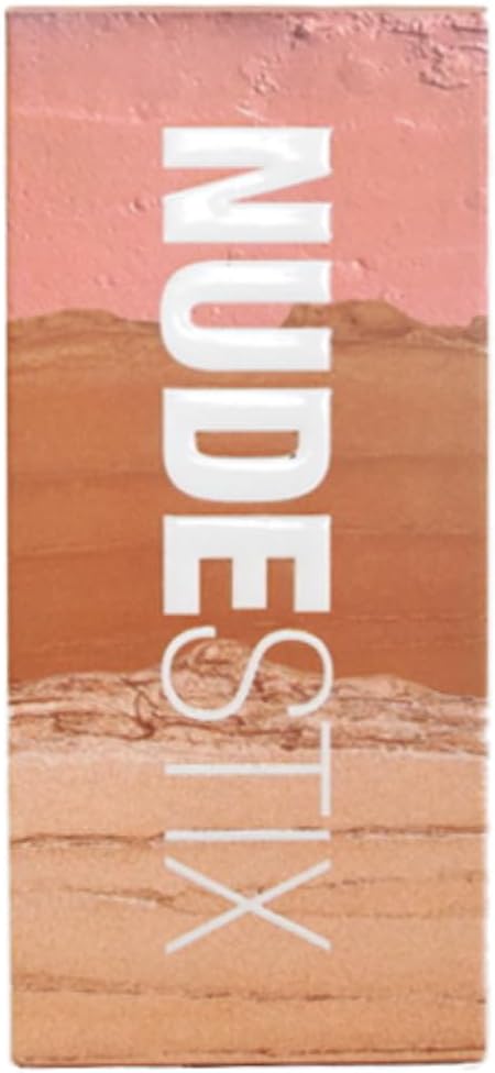 Nudestix Mini Soft & Warm Nudes 3-Piece Kit: Stick Palette, Bronze, Brown Family, Shimmery Finish
