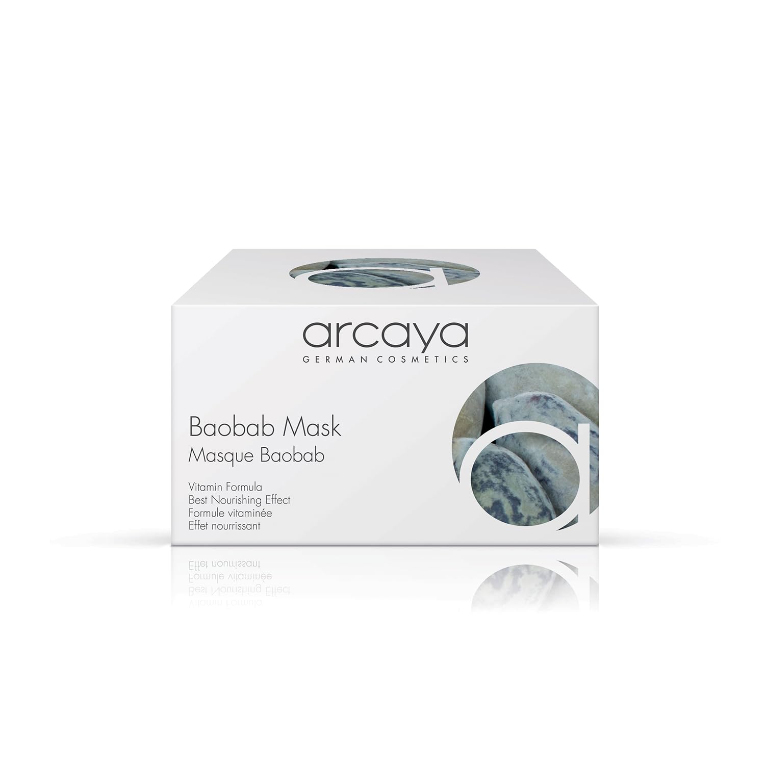 Arcaya Baobab Oil Noursihing Face Mask - Provides Soothing Moisturization & Nutrient Infusion - Boosts Collagen, Ideal For Dry/Mature Skin - Vegan, Cruelty-Free & Paraben-Free Natural Face Mask, 100Ml