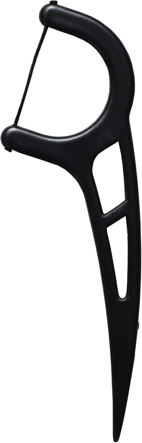 Wisdom Active Whitening - Charcoal Floss Harps (1 Pack - 30 Flossers)