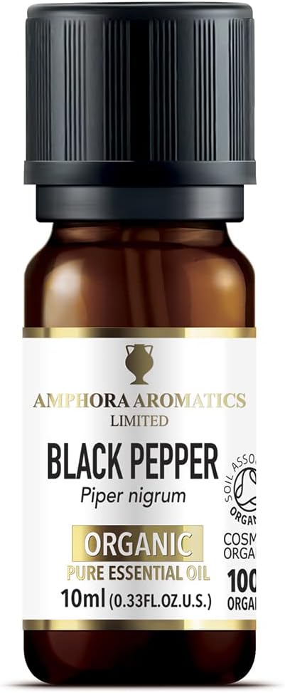 Amphora Aromatics Cosmos Organic Peppermint Essential Piperita Oil 10Ml