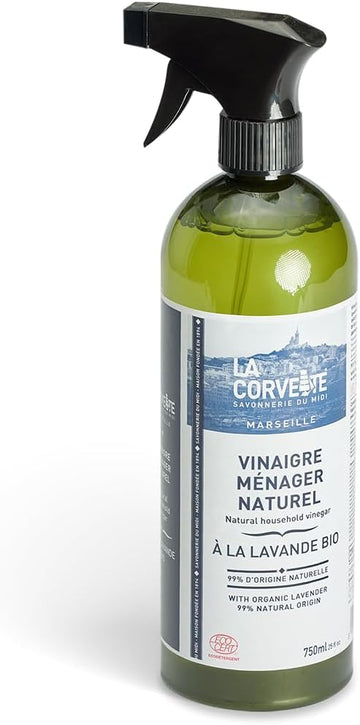 La Corvette Ecological Household Vinegar, 750Ml - Ecodetergent : Health & Household