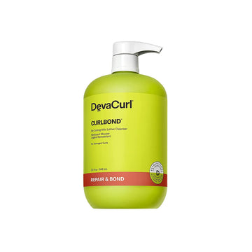 Devacurl Curlbond Re-Coiling Mild Lather Cleanser | Reduces Frizz For Up To 48 Hours | Preserves Color Up To 30 Washes | Seals Split Ends