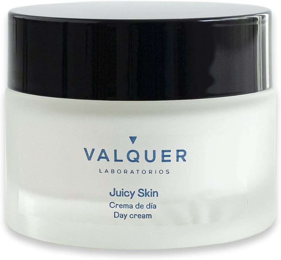 Valquer Laboratorios Day Moisturizing Face Cream With Bamboo Water And Hyaluronic Acid, Super Moisturizing 96% Natural Ingredients All Skin Types - 50Ml