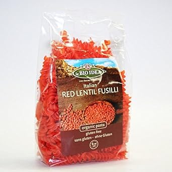 La Bio Idea | Red Lentil Fusilli | 8 X 250G