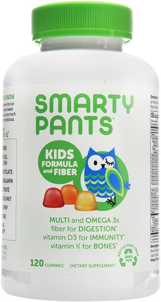 Smartypants Multivitamin - Kids Complete And Fiber Gummy - 120 Count