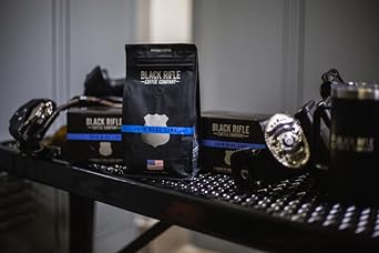 Black Rifle Coffee Company Thin Blue Line (Medium Roast) Single Serve Coffee Pods, Created To Benefit Law Enforcement Officers And Their Families, Gives Back To Those Who Serve And Protect, 12 Count