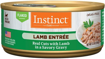 Instinct Flaked Lamb Entrée Wet Cat Food - 5.5 Ounces, 12 Pack