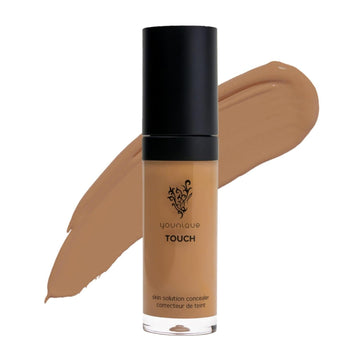 Touch Skin Solution Concealer In Taffeta | Full Coverage Liquid Concealer Makeup For Face And Body | Blendable | Vitamin E, Caffeine, Squalane, And Sodium Hyaluronate | Travel Essentials