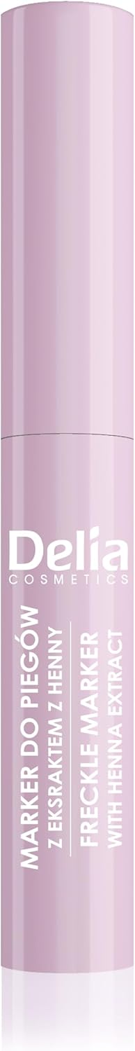 Delia Cosmetics – Freckle Marker – Easy To Use – Precise – Vegan Formula – Natural Look – Make-Up Trends – Lasts Up To 4 Days – 4Ml