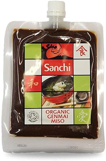 (12 PACK) - Sanchi - Org Genmai Miso | 200g | 12 PACK BUNDLE