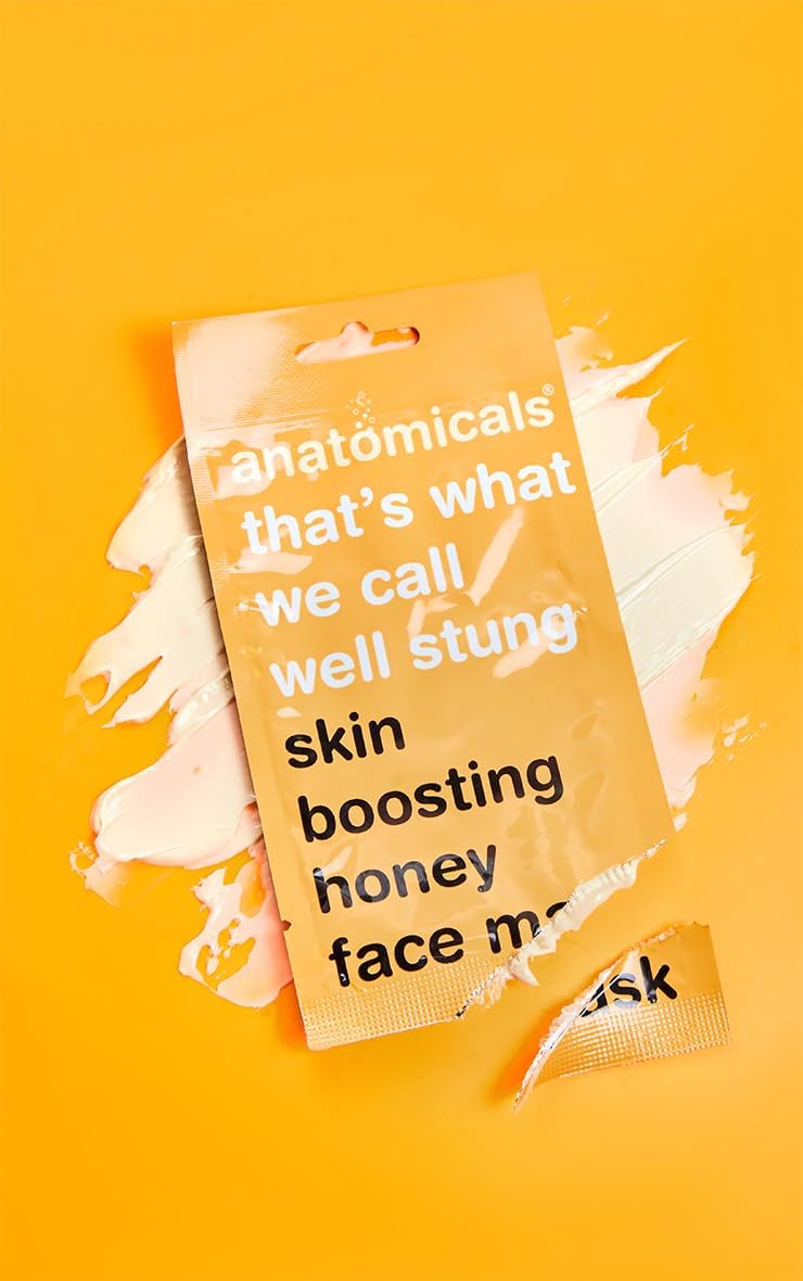 Anatomicals Skin Boosting Honey Beauty Face Mask 15ml - That's What We Call Well Stung, Face Masks Skincare Bundle, 3 Pack : Amazon.co.uk: Beauty