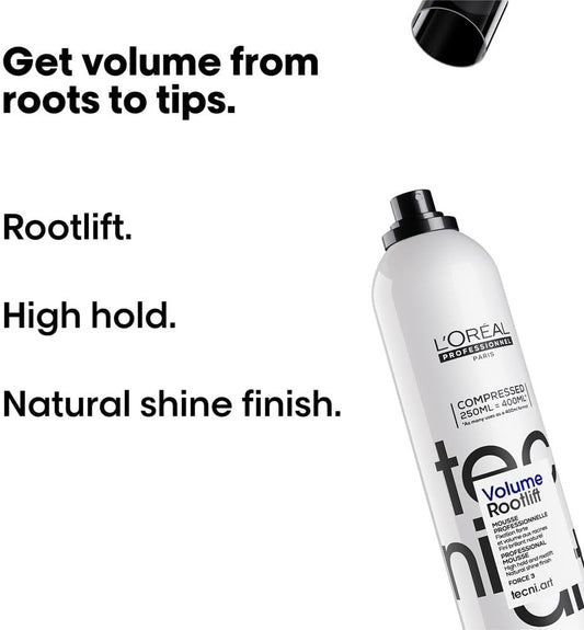 L'Oréal Professionnel Tecni.Art Volumiser Spray, Root Lift Hair Volume Spray, With Extra Hold, Sulphate-Free, 250Ml