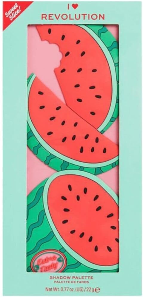 I Heart Revolution Tasty Eyeshadow Palette, Watermelon Palette De Sombras: