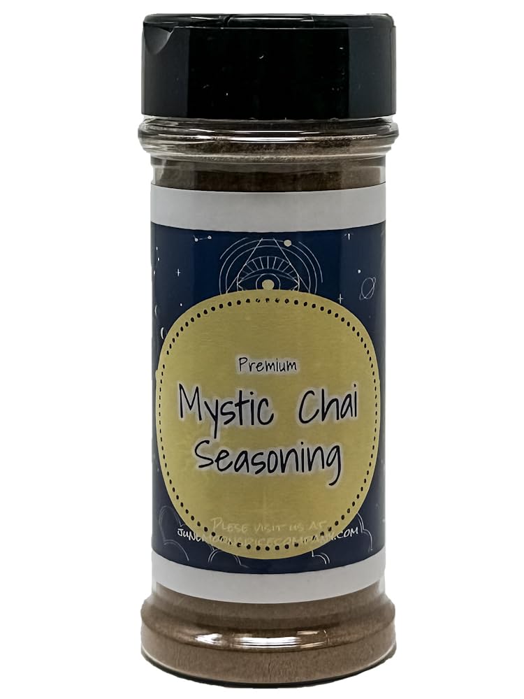 Premium | Mystic Chai Spiced Seasoning | Large Shaker | Crafted In Small Batches | Mystic Chai Spiced Seasoning – A Unique Blend For Flavors That Enchant!