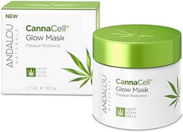 Andalou Naturals CannaCell Glow Mask, 1.7 Ounces