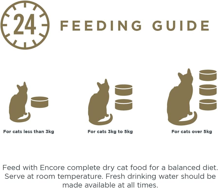 Encore 100% Natural Wet Cat Food, Multipack Fish Selection in Broth 70g Tin for Adult Cats, (8 x 70g Tins) :Pet Supplies