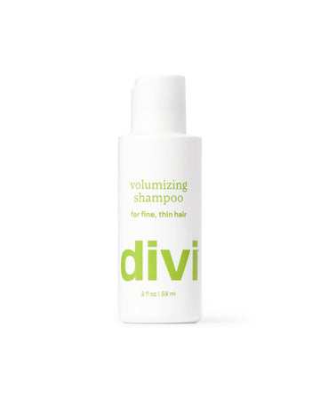 Divi Volumizing Shampoo For Women And Men - Lightweight Volume Shampoo For Fine Hair - Formulated To Cleanse, Nourish And Balance The Scalp - Travel Size, 2Oz