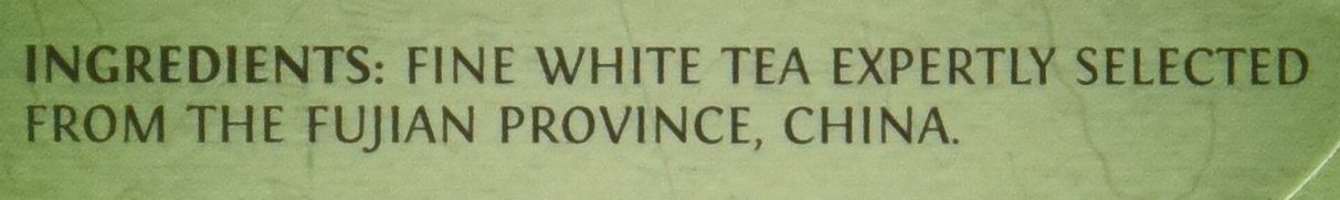 Twinings White Tea, 100% Natural Fujian Chinese Tea With A Light & Fresh Delicate Flavor, White Tea - Box Of 20 Tea Bags