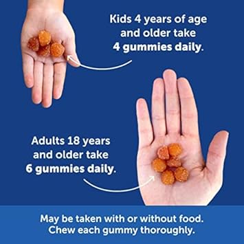 SmartyPants Multivitamin for Men, Women & Children: Vitamin Gummies with Omega 3 Fish Oil (EPA/DHA), Methylfolate, Vitamin D3, C, Vitamin B12, B6, Vitamin A, K & Zinc, 200 Count (30 Day Supply)