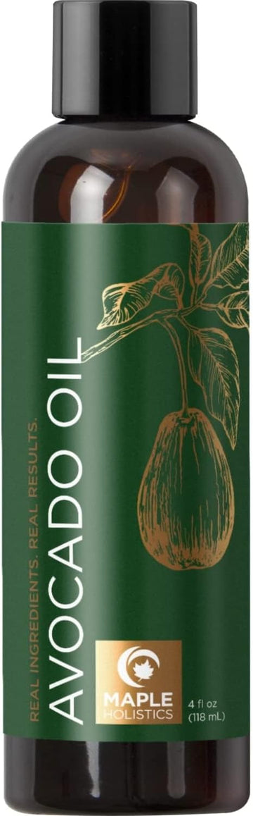 Avocado Oil - Multifunctional Carrier Oil For Essential Oils, Moisturizer, And Voluminous Hair & Hydrated Skin Treatment