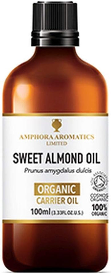 Amphora Aromatics Cosmos Organic Sweet Almond Oil 100Ml