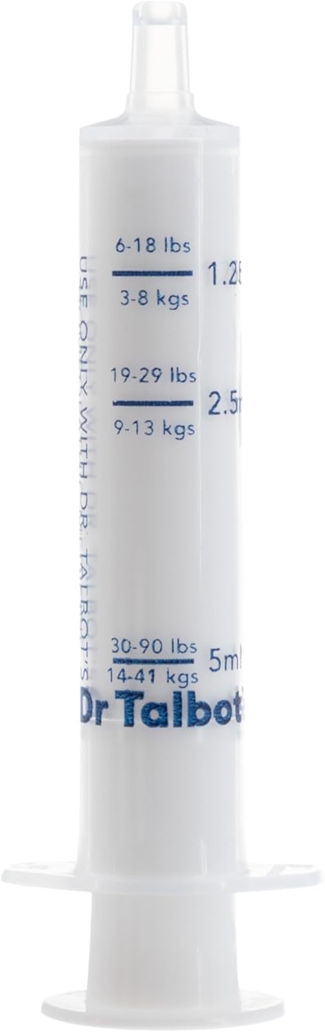 Dr. Talbot'S Infant Tummy Ache Relief With Cell Salts - 4 Fl Oz - Naturally Inspired Kids Stomach Relief - Natural Apple Flavor - Includes Syringe : Health & Household
