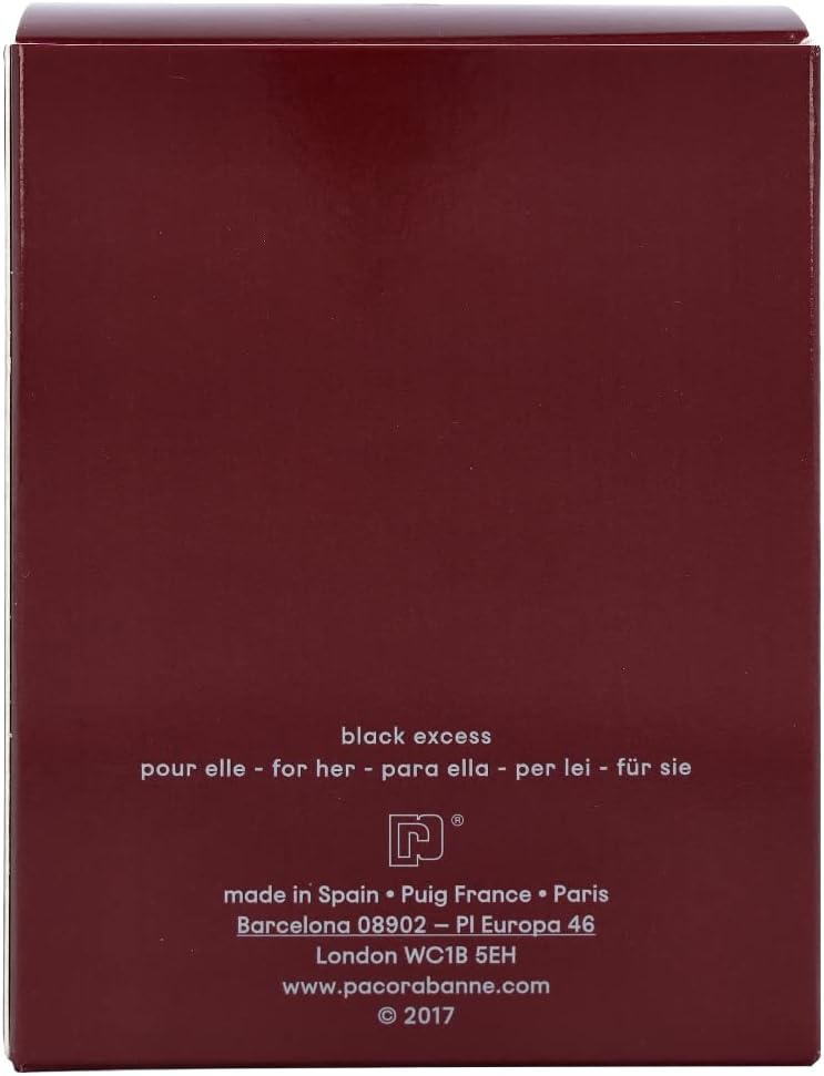 Paco Rabanne Black Xs Pour Elle Eau De Parfum Spray 30Ml : Beauty & Personal Care
