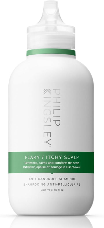 Philip Kingsley | Flaky/Itchy Scalp Shampoo | Anit-Dandruff Shampoo For Flaky, Itchy, Dry, Oily Scalps | Cleansing Scalp Care | Hair Shampoo That Hydrates, Soothes And Calms | 250Ml