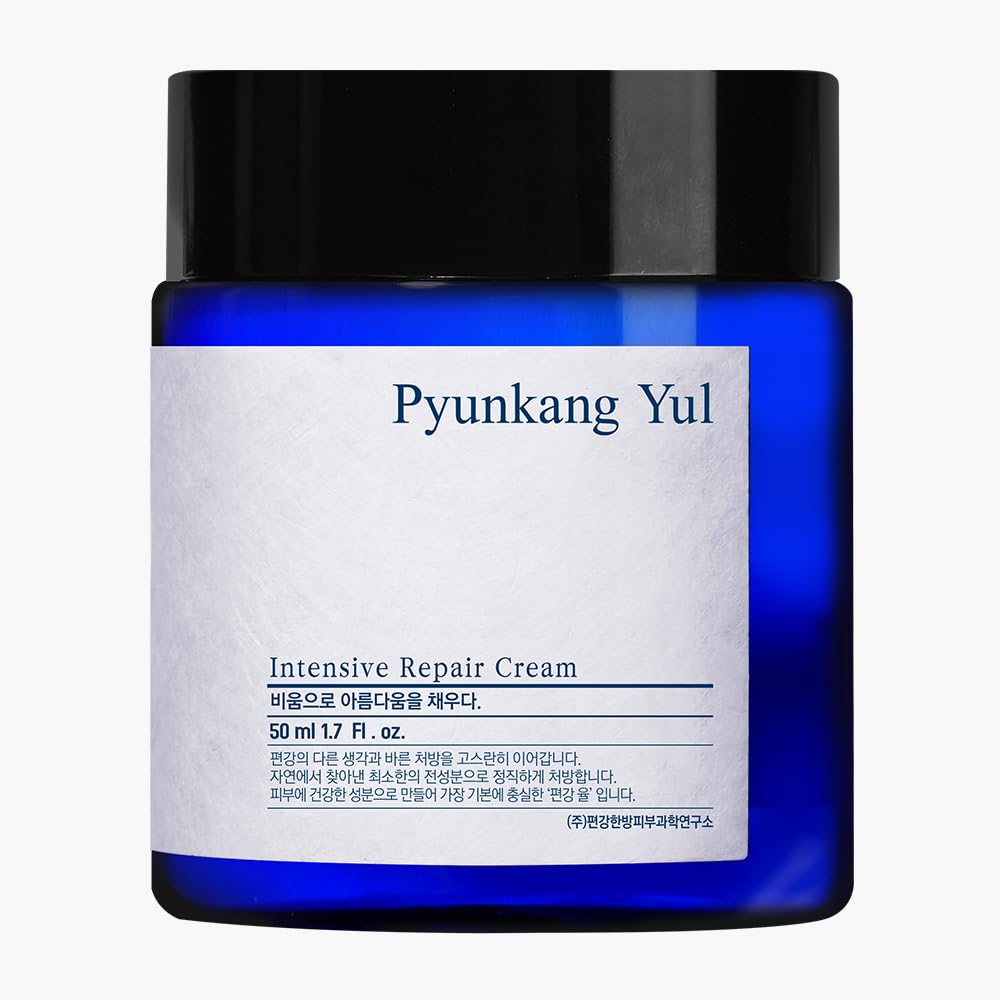 Pyunkang Yul Intensive Repair Cream - Ceramide Moisturizer For Dry Skin With Shea Butter & Macadamia Oil, 1.7 Fl. Oz