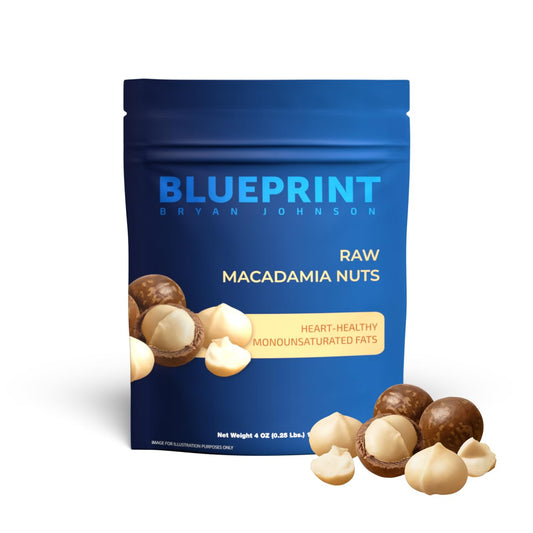 Blueprint By Bryan Johnson Raw Macadamia Nuts