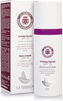 La Chinita La Chinata Face Cream Spf25 Sensitive Skin 50 Ml