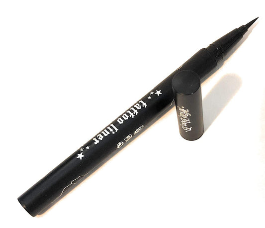 Kat Von D Tattoo Liner Waterproof Liquid Eyeliner In Trooper Black Full Size Unboxed