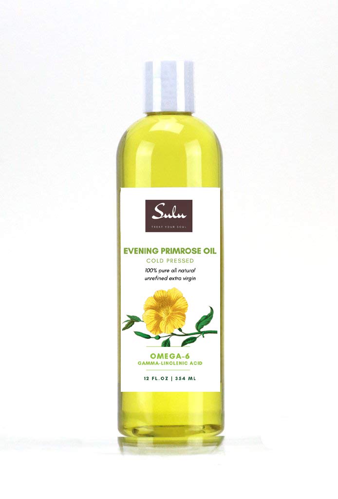 1 Gallon (128 FL.OZ) 100% Pure Unrefined Virgin Cold Pressed Evening Primrose Oil 12% GLA : Beauty & Personal Care