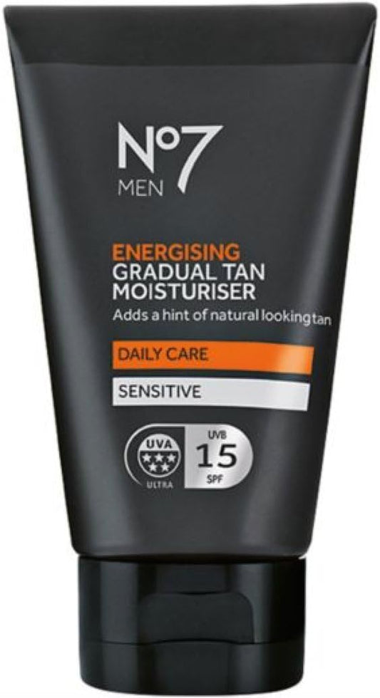 No7 Men Energising Gradual Tan Moisturiser Spf15 50Ml