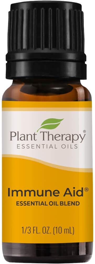 Plant Therapy Immune Aid Essential Oil Blend 10 Ml (1/3 Oz) 100% Pure, Undiluted, Therapeutic Grade