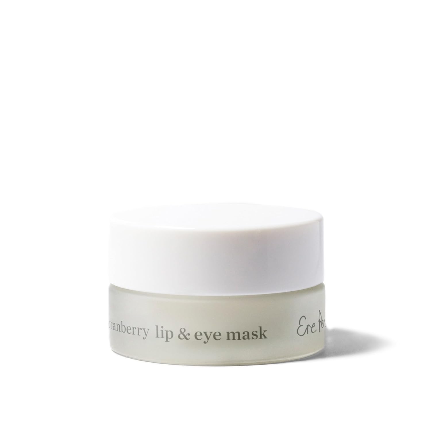 Ere Perez - Natural Cranberry Lip + Eye Mask | Moisturize, Hydryate, Protect, Renew | Green Tea, Lactic Acid, Cucumber, Resveratrol | Vegan, Cruelty-Free, Clean Beauty (.35 Oz | 10 G)