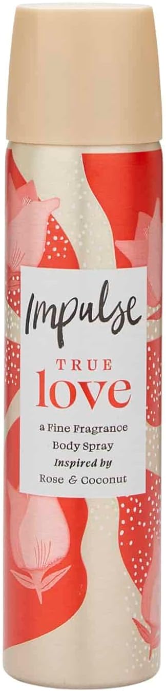 Impulse True Love Body Spray 75 Ml - Pack Of 6