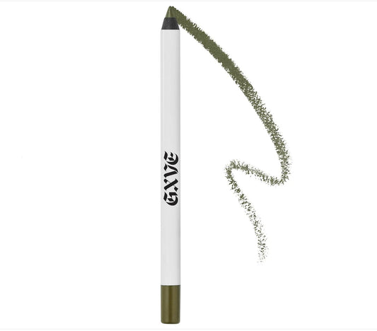 Gxve Line It Up 24 Hr Gel Pencil Waterproof Eyeliner .04 Oz (Greener Pastures (Shimmering Gilded Green)) : Beauty & Personal Care